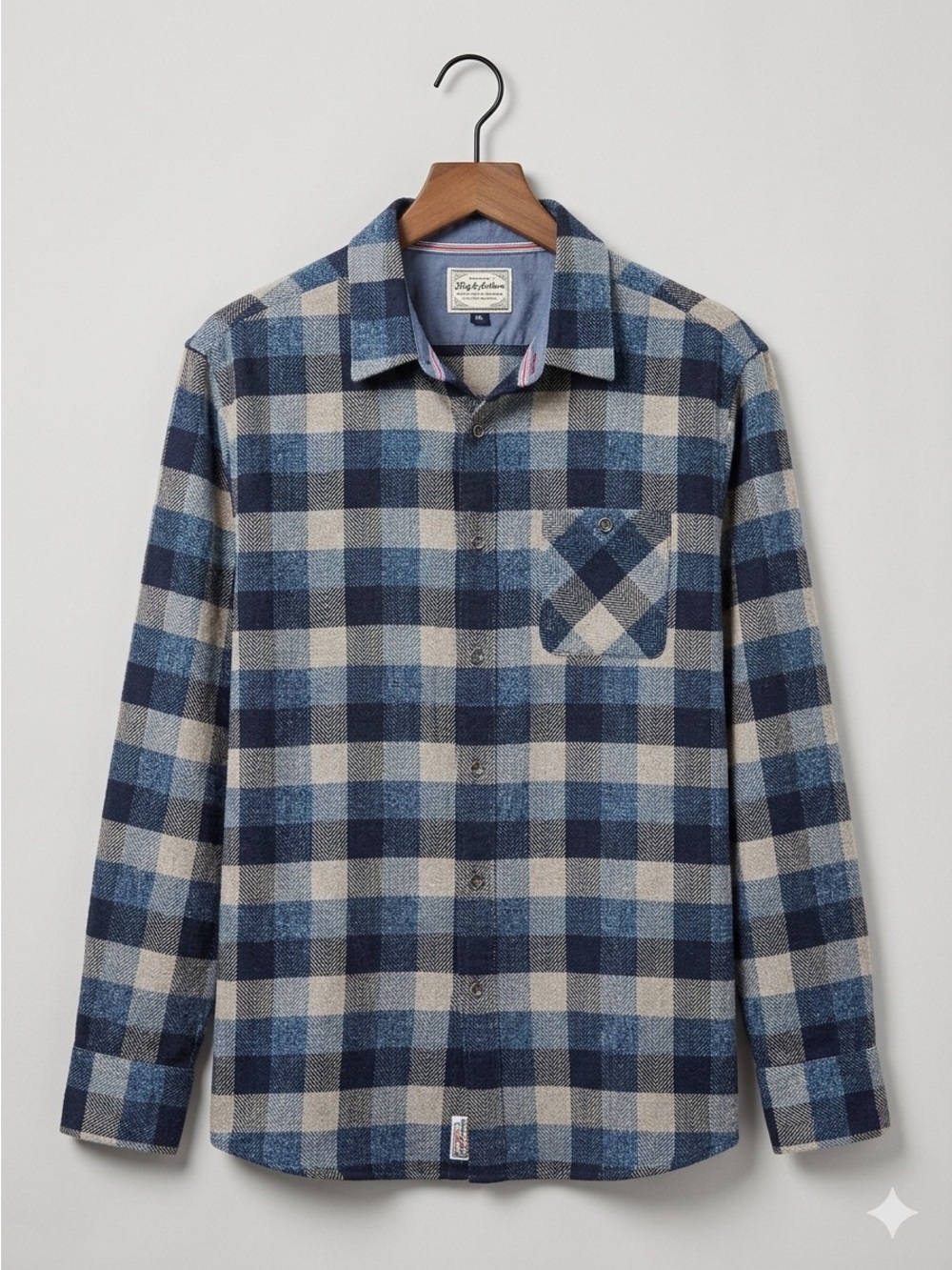 Flag & Anthem Bayville Stretch Flannel Shirt. Men’s XXL